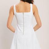 COASTAL CHIC WOVEN MINI DRESS