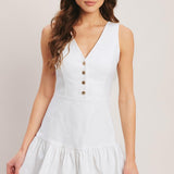 SKY GARDEN WOVEN MINI DRESS