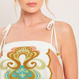 DESERT JEWEL WOVEN MAXI DRESS