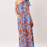 LAGOON FLOW WOVEN MIDI DRESS