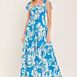 TROPICALLY YOURS WOVEN MAXI DRESS