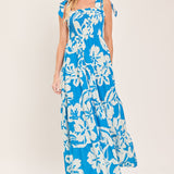 TROPICALLY YOURS WOVEN MAXI DRESS