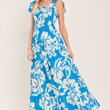 TROPICALLY YOURS WOVEN MAXI DRESS