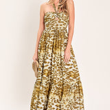RUN THE WORLD WOVEN MAXI DRESS