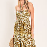 RUN THE WORLD WOVEN MAXI DRESS