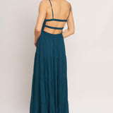 OCEAN BREEZE WOVEN MAXI DRESS