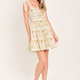 BEAUTIFUL DAY WOVEN MINI DRESS