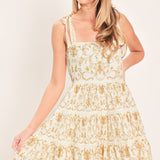BEAUTIFUL DAY WOVEN MINI DRESS