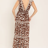 SPICED TERRAIN WOVEN MAXI DRESS