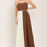 SIENNA FORM WOVEN MIDI DRESS