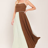 SIENNA FORM WOVEN MIDI DRESS