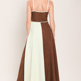 SIENNA FORM WOVEN MIDI DRESS