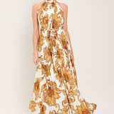HONEY LUXE WOVEN MAXI DRESS