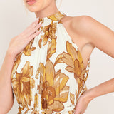 HONEY LUXE WOVEN MAXI DRESS