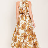 HONEY LUXE WOVEN MAXI DRESS