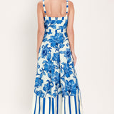 CAPRI GARDEN WOVEN MIDI DRESS