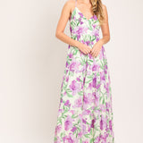 GARDEN SWEETHEART WOVEN MAXI DRESS