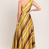 SOFT SUNSHINE WOVEN MIDI DRESS