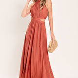 HOT GIRL WOVEN MAXI DRESS