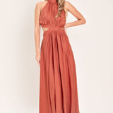 HOT GIRL WOVEN MAXI DRESS