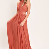HOT GIRL WOVEN MAXI DRESS