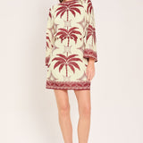 PARADISE FOUND WOVEN MINI DRESS