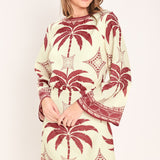 PARADISE FOUND WOVEN MINI DRESS