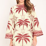 PARADISE FOUND WOVEN MINI DRESS