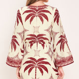 PARADISE FOUND WOVEN MINI DRESS