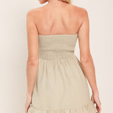 OASIS NIGHTS WOVEN MINI DRESS