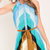 COASTAL ESCAPE WOVEN MAXI DRESS