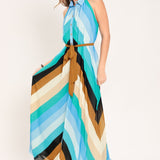 COASTAL ESCAPE WOVEN MAXI DRESS