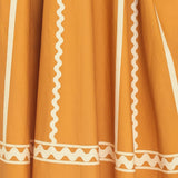 MARIGOLD DREAM WOVEN MIDI DRESS