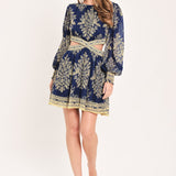 PALACE GARDEN FANTASY WOVEN MINI DRESS