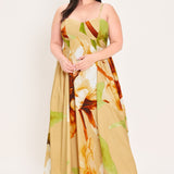 LIMONCELLO GARDEN WOVEN MAXI DRESS