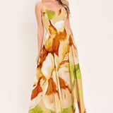 LIMONCELLO GARDEN WOVEN MAXI DRESS