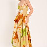 LIMONCELLO GARDEN WOVEN MAXI DRESS