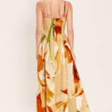 LIMONCELLO GARDEN WOVEN MAXI DRESS