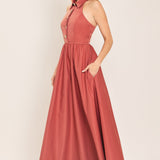 SIENNA SUN WOVEN MAXI DRESS