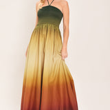 SUNSET OMBRE WOVEN MAXI DRESS