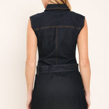 DENIM SOCIALITE MINI DRESS