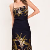 TWILIGHT WILDFLOWER WOVEN MAXI DRESS
