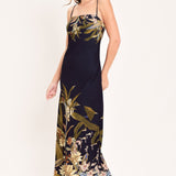 TWILIGHT WILDFLOWER WOVEN MAXI DRESS