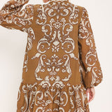 MAPLE MANOR FLOUNCE WOVEN MINI DRESS