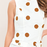 SUGAR SPOT SWEETHEART WOVEN MINI DRESS