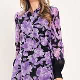AMETHYST BLOOM SERENADE WOVEN MAXI DRESS