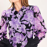 AMETHYST BLOOM SERENADE WOVEN MAXI DRESS