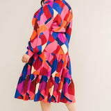 WISE WOMAN WOVEN MIDI DRESS