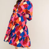 WISE WOMAN WOVEN MIDI DRESS