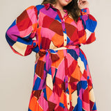 WISE WOMAN WOVEN MIDI DRESS